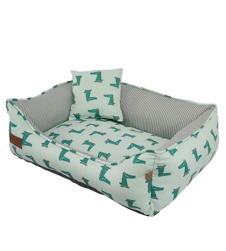 Cama Alligator Fábrica Pet Verde